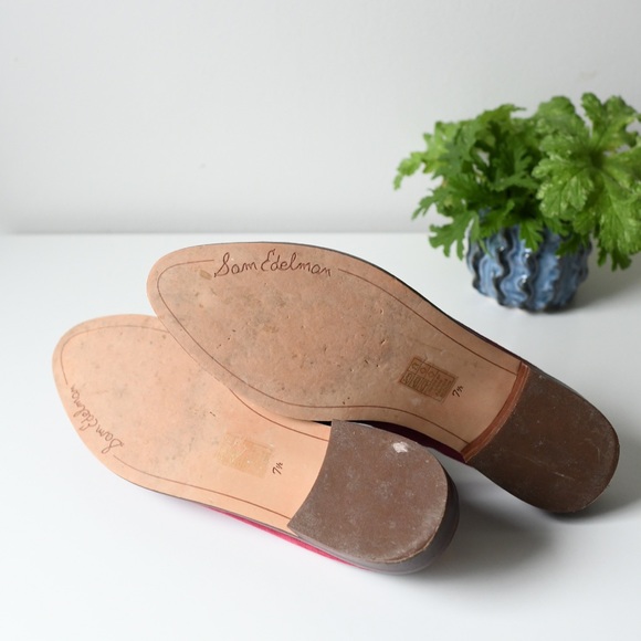Sam Edelman Pink Suede Flats - Picture 3 of 4